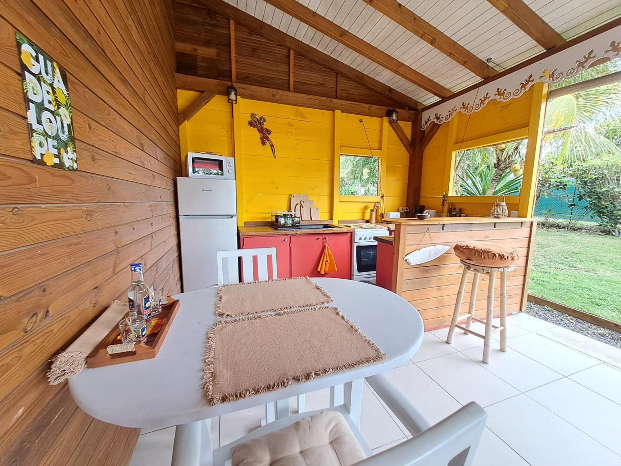 Yuka Lodge - Bungalow Prive Avec Jardin En Pleine Nature Sainte-Anne  Eksteriør billede