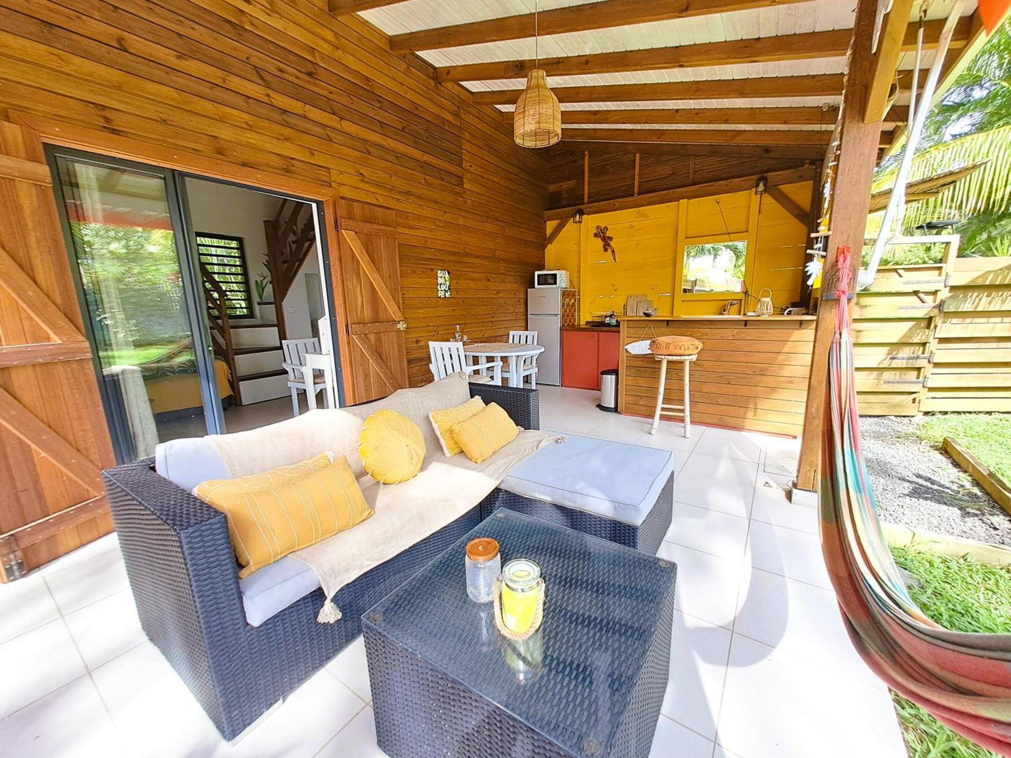 Yuka Lodge - Bungalow Prive Avec Jardin En Pleine Nature Sainte-Anne  Eksteriør billede